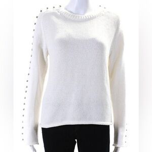 Phillip  Lin BOAT NECK
SWEATER W EMB
SLVS